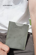 Slate Grey Passport Holder